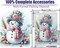 Christmas Diamond Painting Kits for Adults - Snowman Diamond Art Kits (12x16inch)
